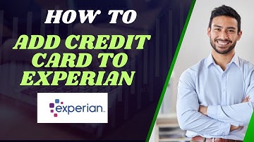 How to add credit card to Experian I DOUBLE Z