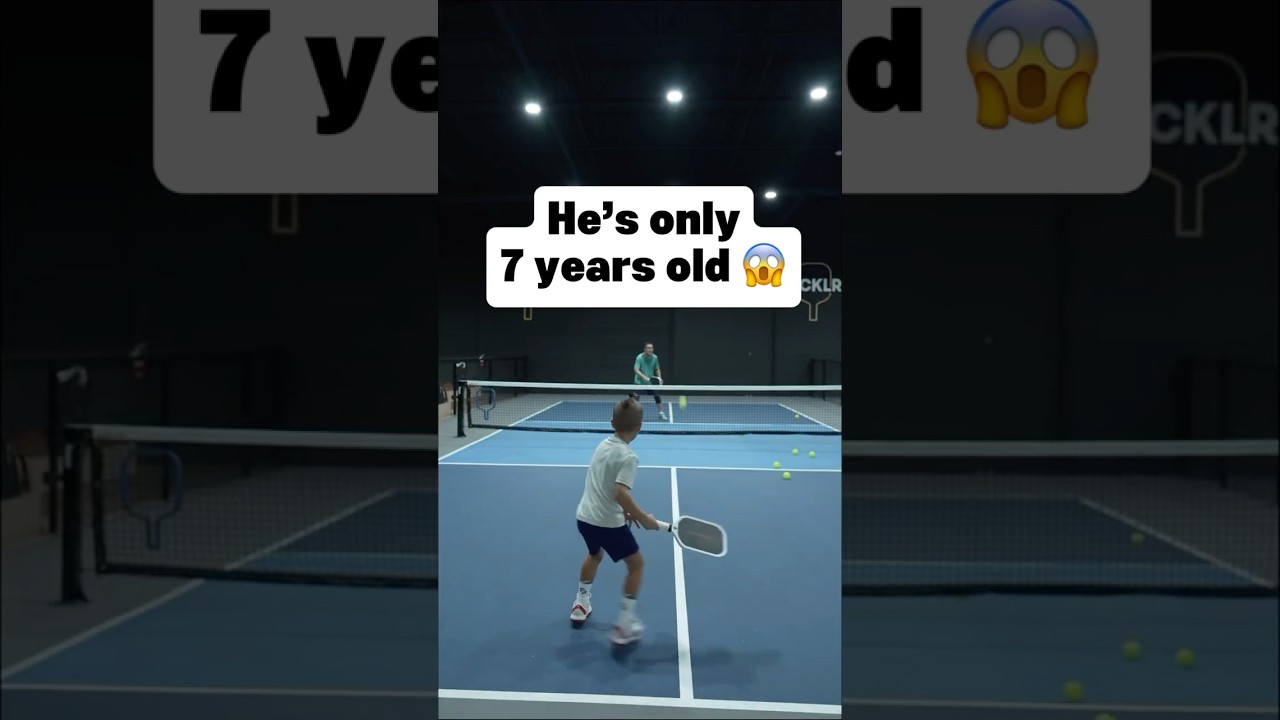 The future of pickleball is bright 🙌...🎥: 