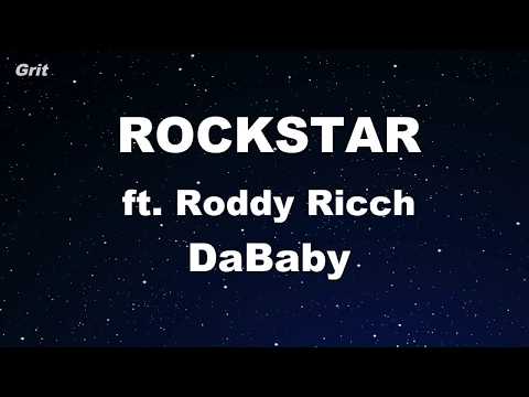 Karaoke♬ ROCKSTAR ft. Roddy Ricch – DaBaby 【No Guide Melody】 Instrumental