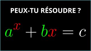 Fonction de Lambert : Forme générale | #challengingmathproblems