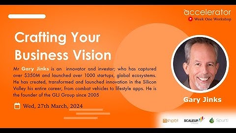 Crafting Your Business Vision - Workshop One | Ashpot Startup Accelerator Program