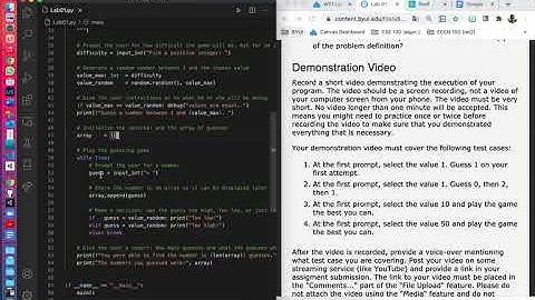 Video Demonstration for Lab 01 - CSE 130