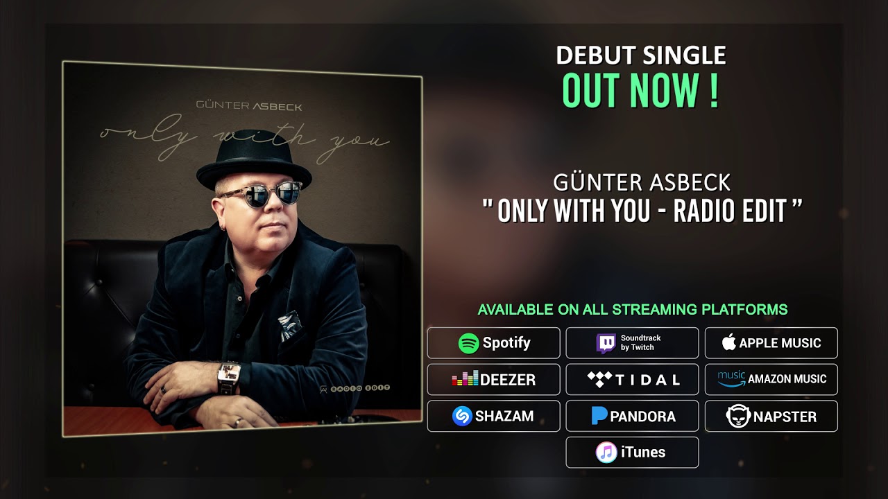Only With You - Radio Edit (Full HD) - Günter Asbeck TEASER 60s