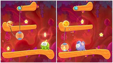 OM NOM CUT THE ROPE MAGIC FUNNY GAME #21  | GAME ON ANDROID/IOS