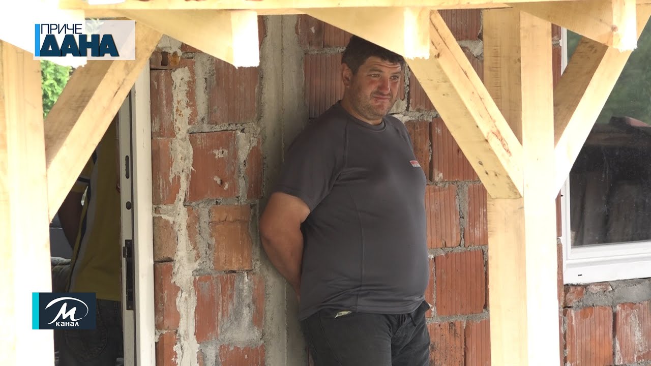 Meštani Lebine napravili kuću svom komšiji