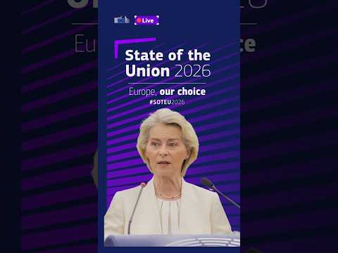 State of the European Union 2026 (SOTEU): YouTube Shorts