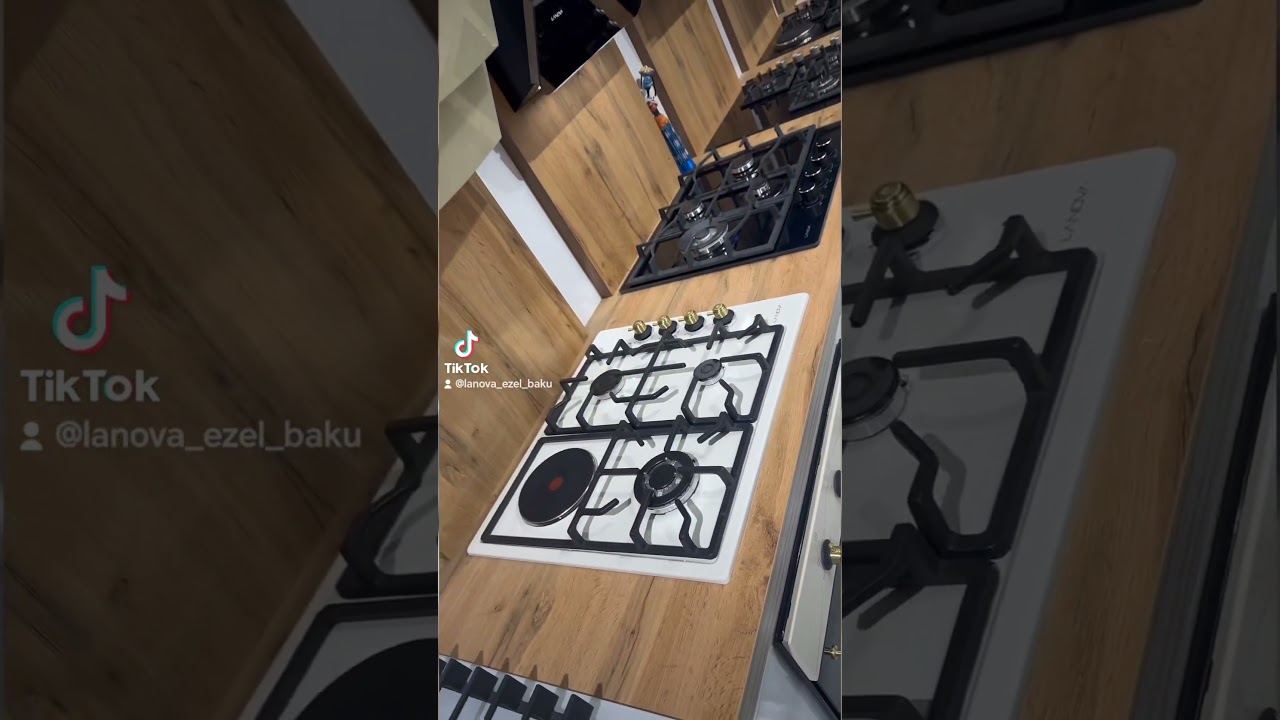 lanova qaz paneli mətbəx mebelinə quraşdırılan 249 AZN