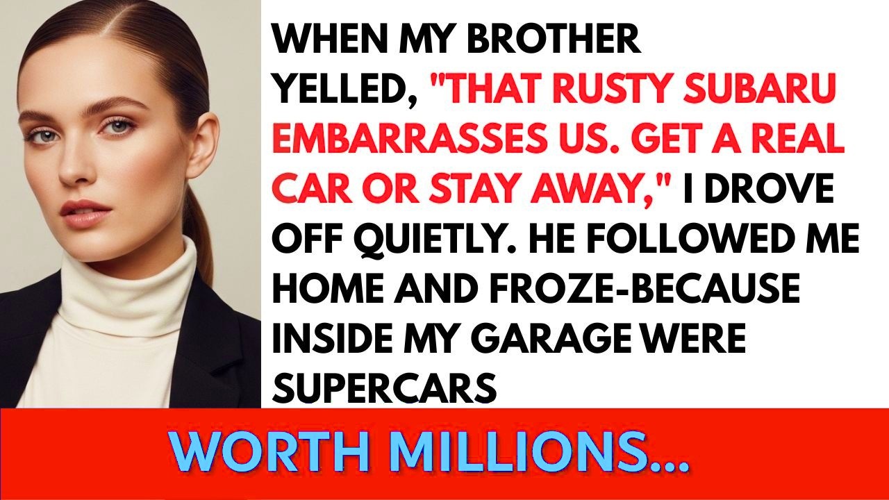 Brother Said Stop Embarrassing Us With Your Cheap Car   Until He Saw My Private Flee3t