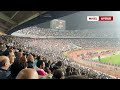أجواء جماهيرية حماسية ونارية من جمهور الزمالك امام الاتحاد مدرج كامل العدد