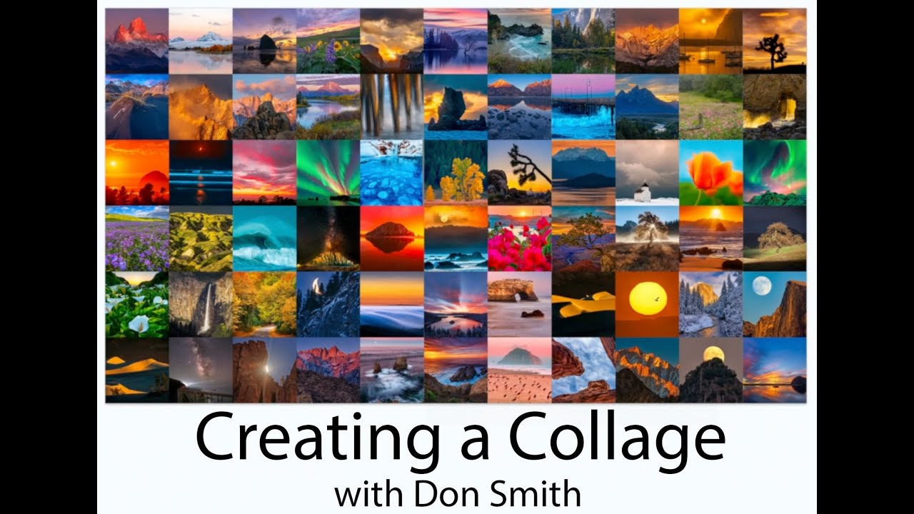 Creating a Collage - YouTube