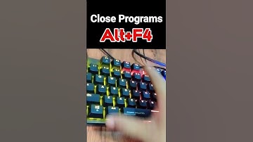 Close Programs shortcut ll #keyboard #asmr #asmrkeyboard #mechanicalkeyboard #windows