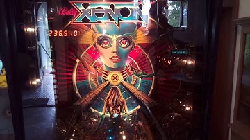 Xenon Pinball from Bally 1980 in action Part 2