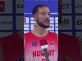 FIBA WASL S4 | Flash Interview Al Arabi SC vs Kuwait SC | Joffrey Lauvergne Capelli POTG