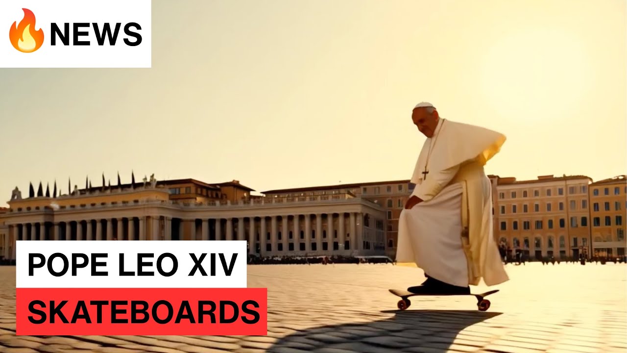Pope Leo XIV Skateboards