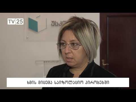 ხმის მიცემა საიზოლაციო პირობებში