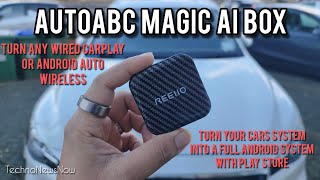 Reeiio Magic AI Box - Get Android on your car & turn your Apple CarPlay and Android Auto Wireless screenshot 3