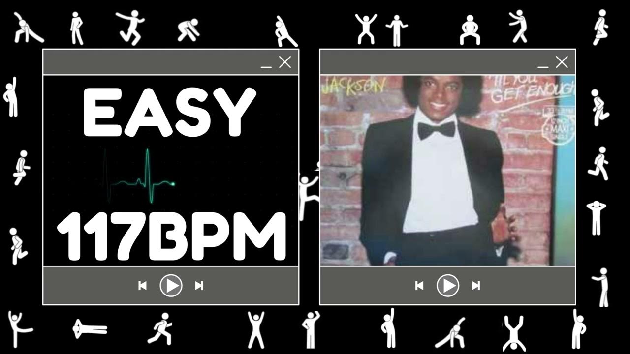 music 117 bpm MICHAEL JACKSON Billie Jean EASY pace YouTube
