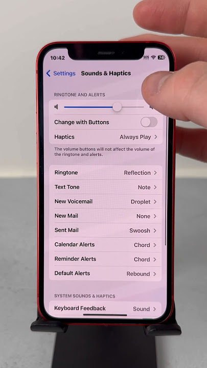 Switch the Volume of Your iPhone Alarm!