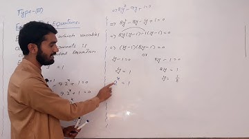 exponential equations and its solutions ex#4.2 ist year