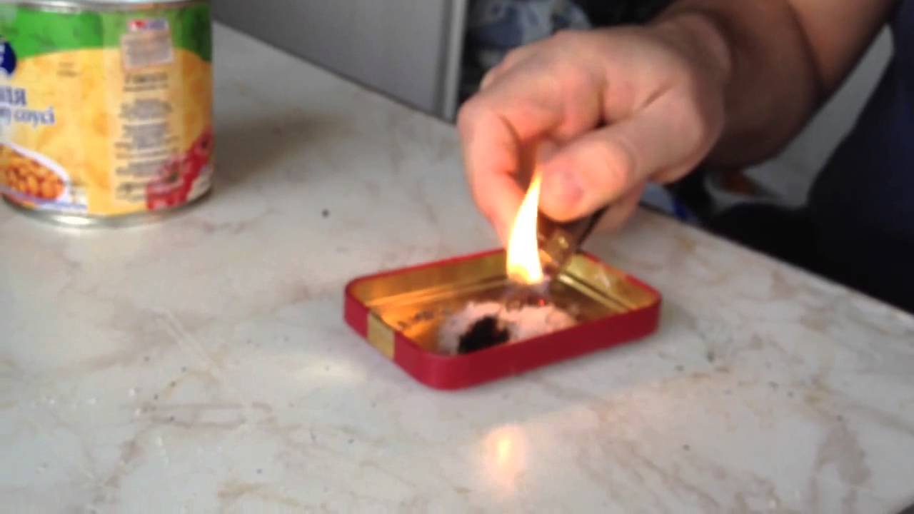 Рецепт пороха в домашних условиях