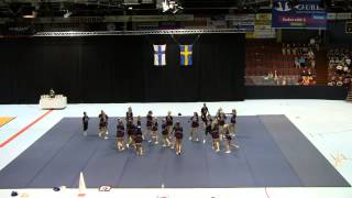 GS Devils Cheerleading Finnkampen 2013