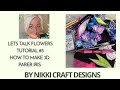 Tutorial 8  make paper iris flowers