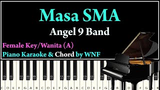 Masa SMA - Angel 9 Band Karaoke Versi Wanita