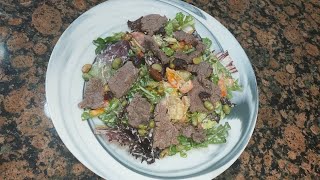 Теплый салат, идеально на ужин / Warm salad