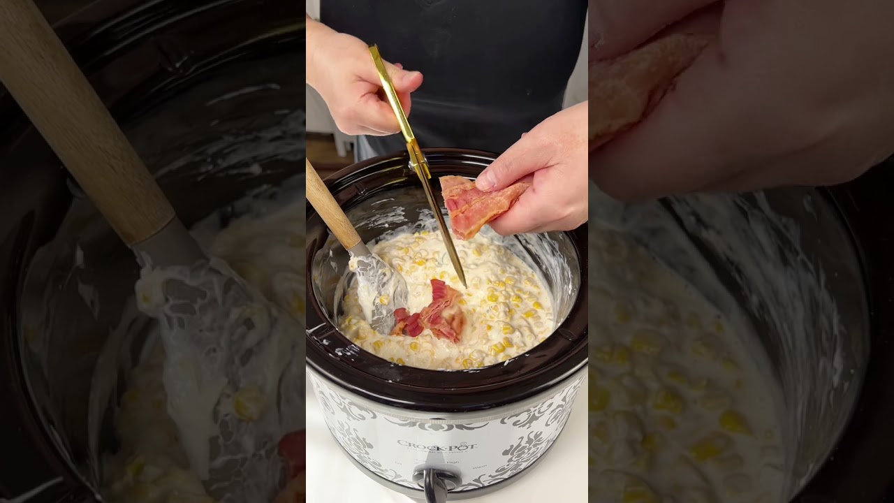 Crockpot Cheesy Corn Dip