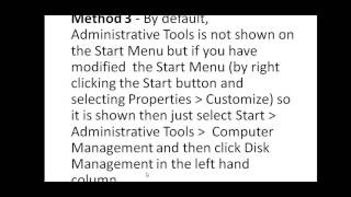 how to open disk management (windows 10, 8, 7, vista, xp)