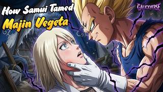 Majin Vegeta Samui The Deadliest Duo In Anime Crossover GalickVerse