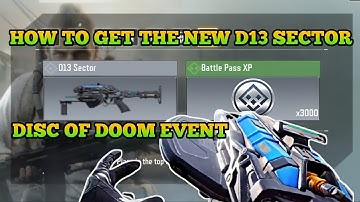 HOW TO GET/UNLOCK D13 SECTOR IN COD MOBILE | DISCOF DOOM EVENT | CODM TUTORIAL