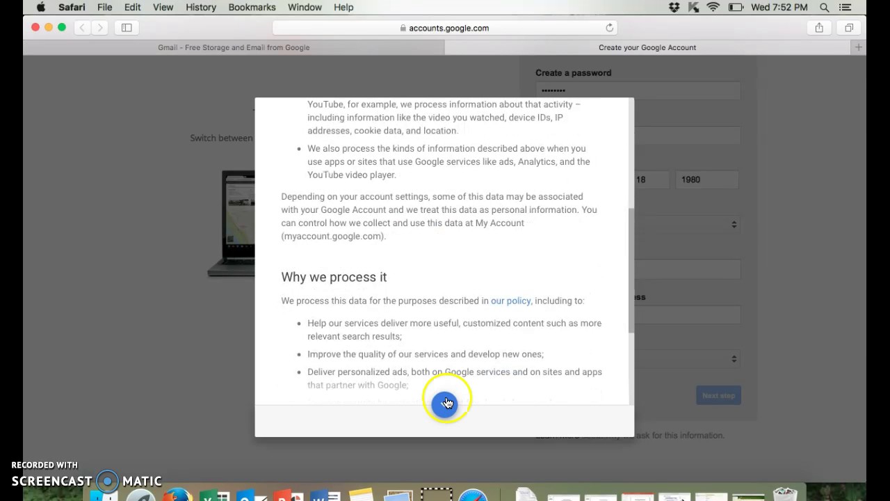 How to create a free personal email account with gmail by google youtube