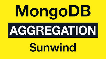 29 $unwind - MongoDB Aggregation Tutorial