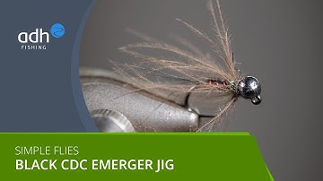 adh-fishing TV - Simple Flies - Black CDC Emerger Jig