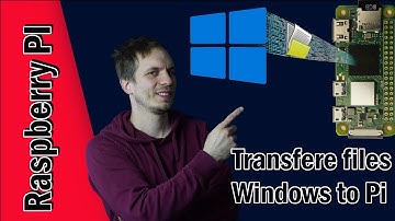 How to transfere files from Windows to RASPBERRY PI ZERO 2 W (PI3, PI4...) during runtime