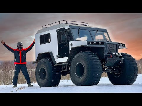 Видео: Новый большой вездеход Финист, подвеска, спальник, ГУР и др. по цене квадрика!