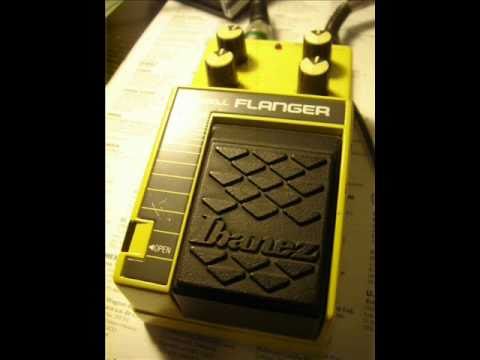 Ibanez DF-10 Swell Flanger Pedal Demo