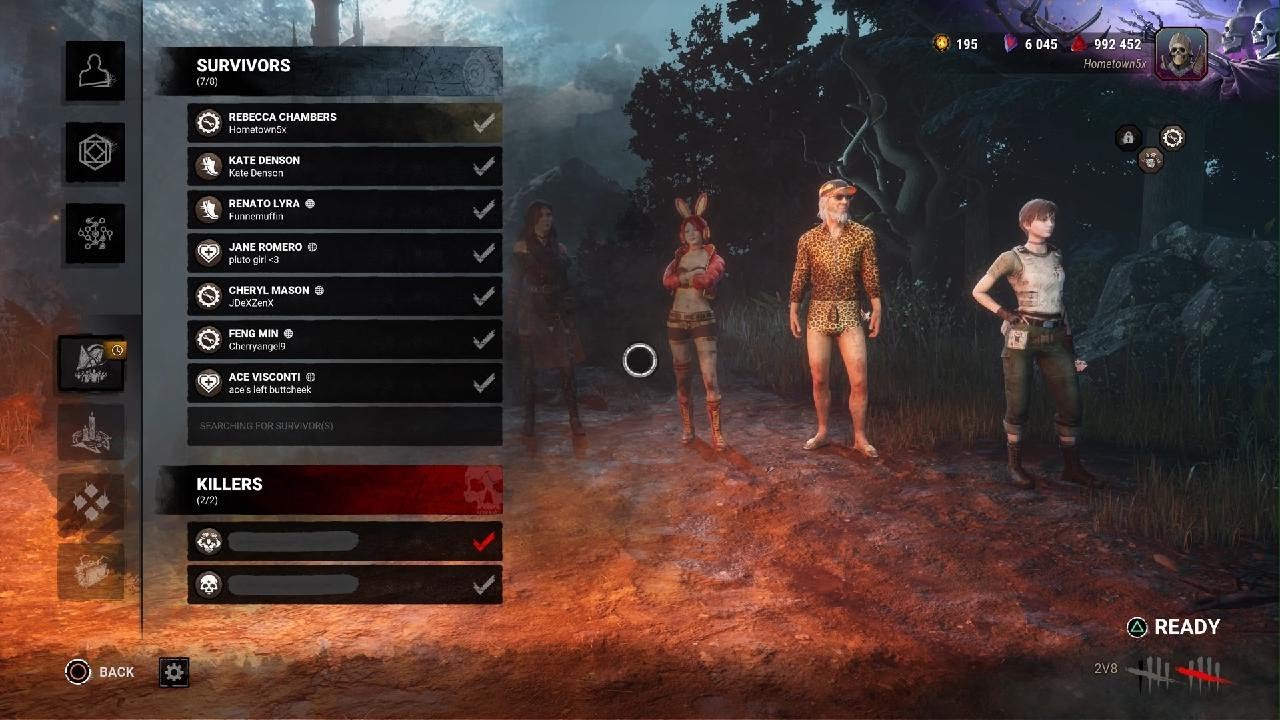 Dead by Daylight 2v8 Match survivor - YouTube