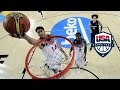 Anthony Davis &amp; Kenneth Faried Team USA Full Highlights 2014.9.2 vs New Zealand - 36 Pts, 20 Rebs!