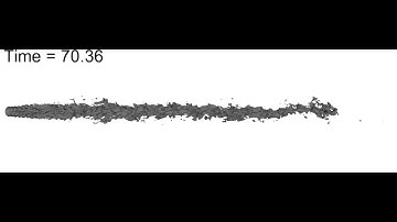 Simulation of atomization of iso-octane direct injection (spray removed)