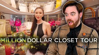 Hermes Collector Reacts to Jamie Chua's Newest Closet | Her Bag Collection is worth MILLIONS!