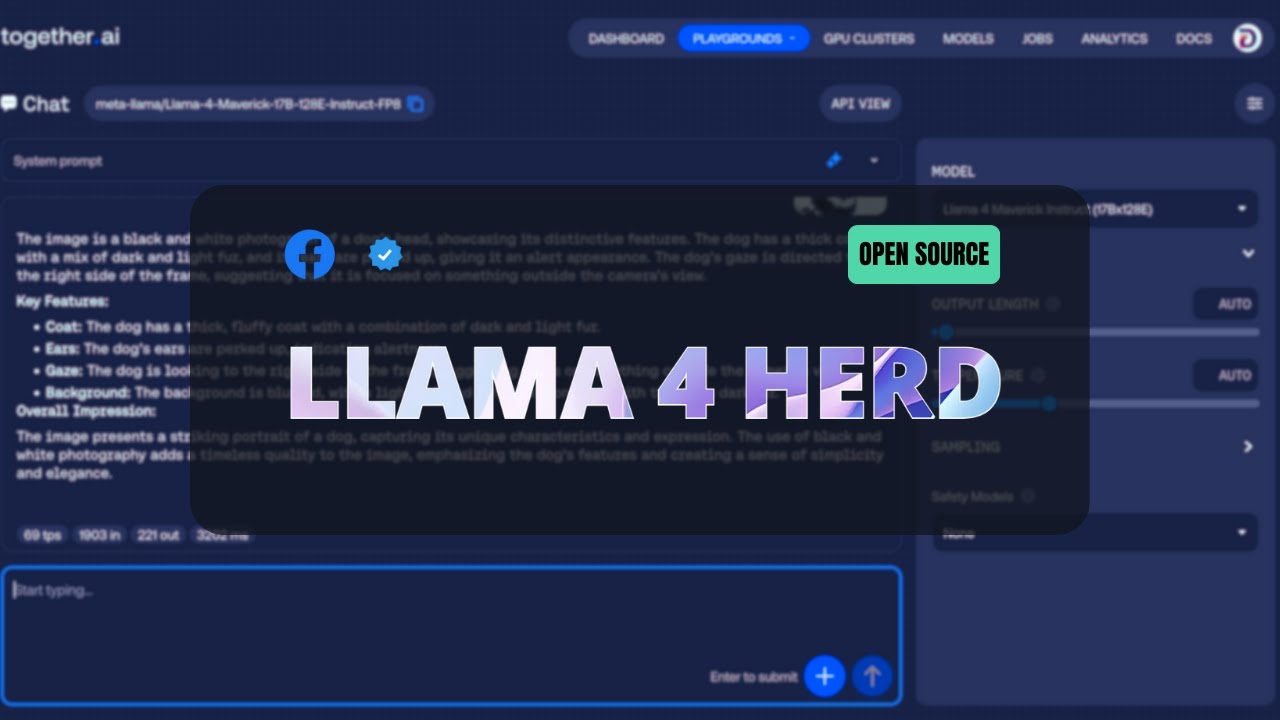 Llama 4 Herd is Released: 10M Context Window