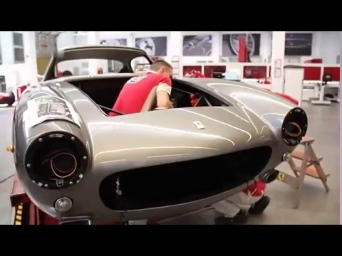 Ferrari vintage old car repair