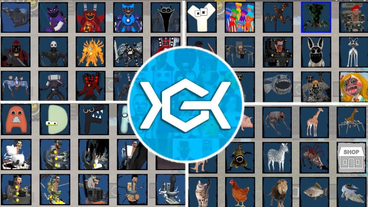 Nextbots In Playground All V4.1.8 All Zoonomaly All CatNap All Zoochosis All Skibidi Toilet Gameplay