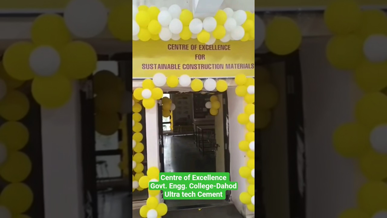 Ultratech Centre of Excellence in Government Engineering College Dahod 