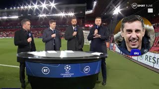 Jake Humphrey Issues BT Sport Apology To Liverpool Fans After Gary Neville Tore Into Them