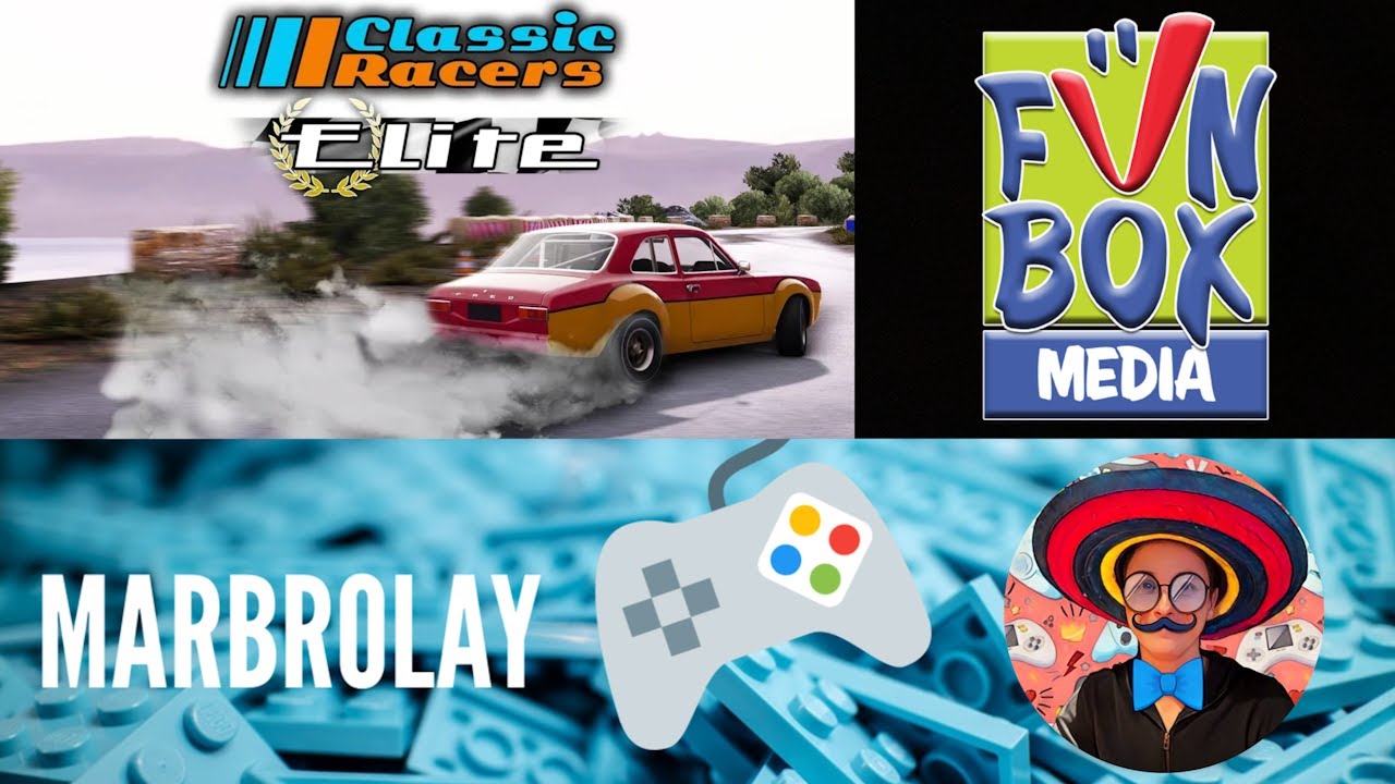 Classic Racers Elite - Funbox Media Nintendo Switch OLED Handheld Mode Gameplay