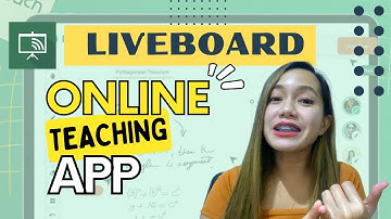 ONLINE TEACHING APP | LiveBoard - Guela Mancao