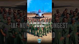 🇮🇳 India Overtakes China! IAF 3rd Strongest Air Force | #india #indianairforce #rafale #tejas #news